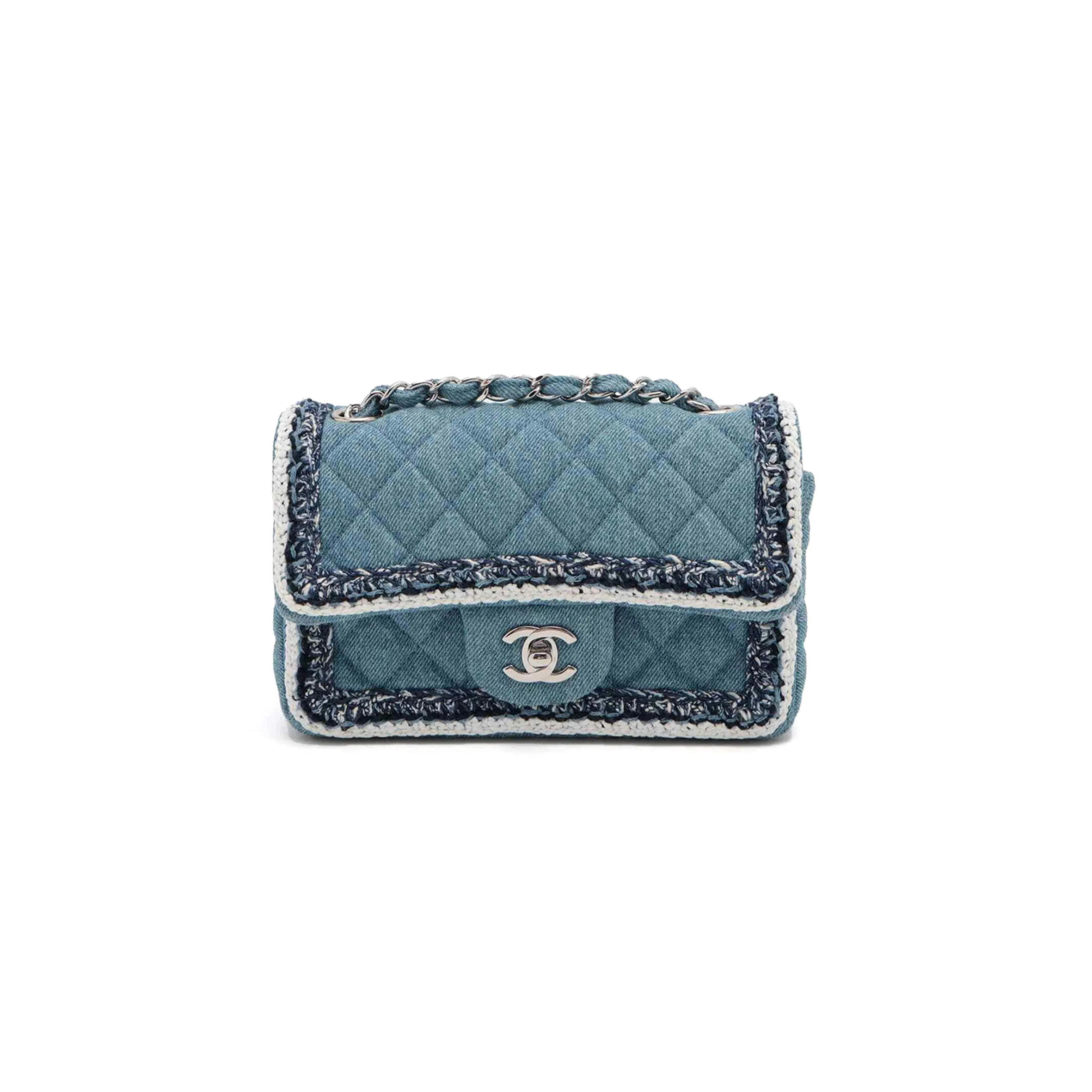ch*el De*1m quilted shoulder bag 239360 (20*12.4*7.1cm)